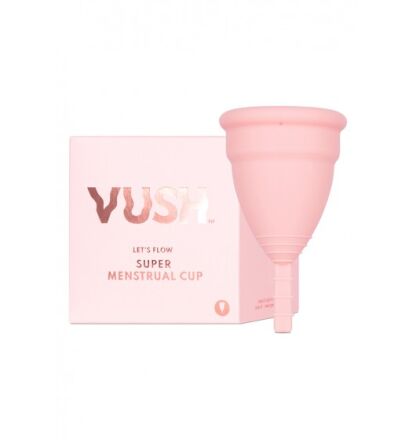 Silikonowy Kubeczek Menstruacyjny Let'S Flow Menstrual Cup Super Vush