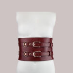 Pas Do Krępowania Wine Red Waist Cuff S Size Liebe Seele - 3
