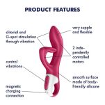 Wibrator króliczek Embrace me Berry Satisfyer - 7
