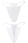 Jolie White Koszulka i stringi - 8