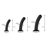 Zestaw Dilatorów Dilator Set Silicone Anal Dildos S,M,L Nexus - 3