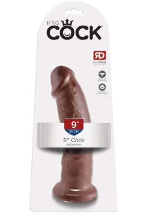 Dildo King Cock 9 Brown Pipedream