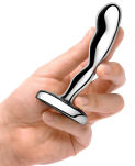 Masażer prostaty Stainless Steel Prostate Plug b-Vibe - 4