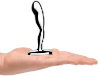 Masażer prostaty Stainless Steel Prostate Plug b-Vibe - 3