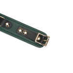Obroża ze smyczą Mossy Chic Leather Collar with Leash Liebe Seele - 4