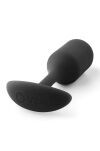 Korek analny Snug Plug 2 Black b-Vibe - 4