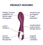 Podgrzewany wibrator do punktu G Hot Spot Connect App Satisfyer - 10