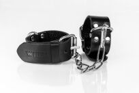 Kajdanki wąskie czarne L Primal Bond Whips - 3