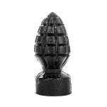 Korek analny AB33 Grenade 11 x 6.5cm All Black - 2