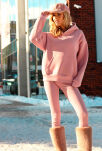 Oseye Komplet Puder Bluza i legginsy - 3