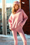 Oseye Komplet Puder Bluza i legginsy - 4