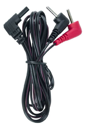 90-Degree Stimulator Cables (2x) ElectraStim