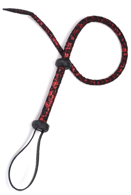 Bicz Victorian Garden Lace And Pu Bull Whip Liebe Seele