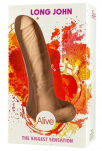 Żelowe Dildo 23,5 Cm Long John Flesh Alive - 2