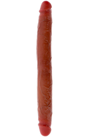 Podwójne Dildo Toyjoy Get Real Silicone Foreskin Double Dong 35Cm TOYJOY