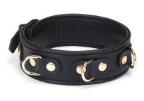 Liebe Seele obróżka ze smyczą Dark SecretCollar and Leash - 4