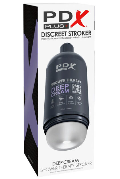 Masturbator Pdx Plus Shower Therapy Deep Cream Pipedream
