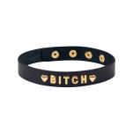 Gold Word Choker-Bitch Liebe Seele - 2