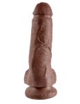 Dildo 20Cm King Cock With Balls Brown Pipedream - 2