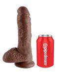 Dildo 20Cm King Cock With Balls Brown Pipedream - 5