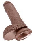 Dildo 20Cm King Cock With Balls Brown Pipedream - 4