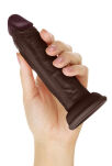 Dildo Model J 14 Cm Dong Mahogany Shaft - 3