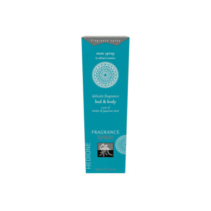Feromony Shiatsu Bed&Body Spray Amber & Japanese Mint 100ml Ero