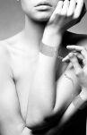 Kajdanki Desir Metallique Mesh Silver Handcuffs Bijoux Indiscrets - 2