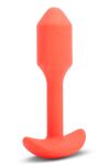 Korek analny Vibrating Snug Plug 1 Orange b-Vibe - 3