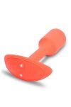 Korek analny Vibrating Snug Plug 1 Orange b-Vibe - 4