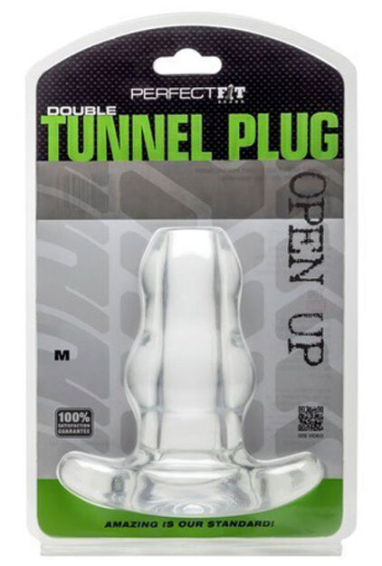 Korek Analny Z Tunelem Double Tunnel Plug M Perfect Fit