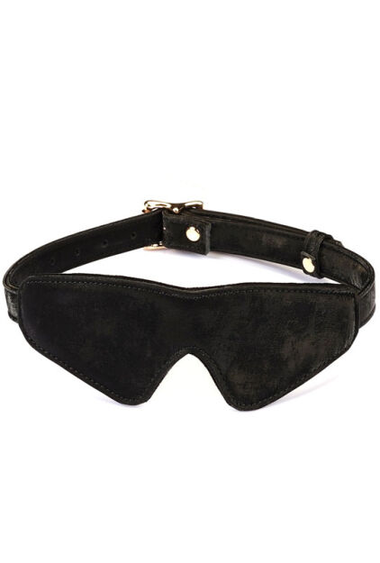 Maska Na Oczy Boudoir Amor Black Blindfold Liebe Seele