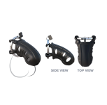 Klatka Na Penisa Fantasy C-Ringz Hardcore Silicone Cock Blocker Pipedream - 3