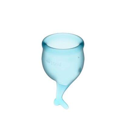 Feel Secure Menstrual Cup Set Light Blue