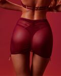 Reina Burgundy Spódniczka M/L Promees - 5
