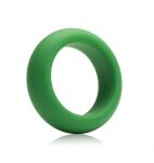 Rozciągliwy Silikonowy Pierścień Erekcyjny Medium Stretch Silicone Cock Ring Green Je Joue - 3