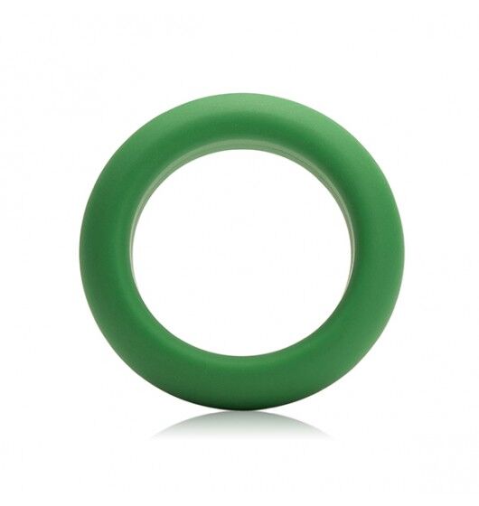 Rozciągliwy Silikonowy Pierścień Erekcyjny Medium Stretch Silicone Cock Ring Green Je Joue