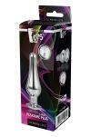 Korek Analny Gleaming Love Silver Pleasure Plug L Dreamtoys - 5
