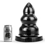 Korek analny AB97 Triple Pleasure L 25 x 15cm All Black - 3