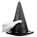Korek analny AB35 Big Cone 28 x 18 cm All Black - 3