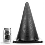 Korek analny AB35 Big Cone 28 x 18 cm All Black - 4
