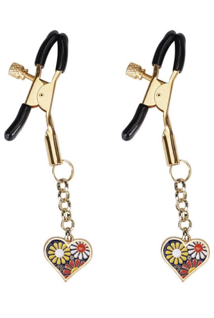 Klamerki Na Sutki Gold Nipple Clamps Liebe Seele