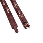 Kajdanki Wine Red Thigh Cuffs L Size Liebe Seele - 5