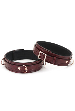 Liebe Seele kajdanki Wine Red Thigh Cuffs L Size