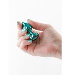 Korek Analny Z Kryształem Rear Assets Petite Green NS Novelties - 2