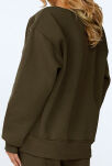 Rehema Komplet Khaki Bluza i Spodnie - 5