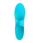 Wibrator na palec Satisfyer Teaser Light Blue - 4
