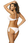 Carmen M-468 Bianco Kostium kąpielowy Zapinany - 4