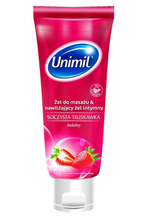 Luscious Żel Intymny Truskawkowy 200Ml Unimil