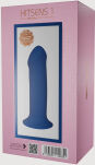 Silikonowe Dildo Premium Hitsens Model 1 Blue Adrien Lastic - 3